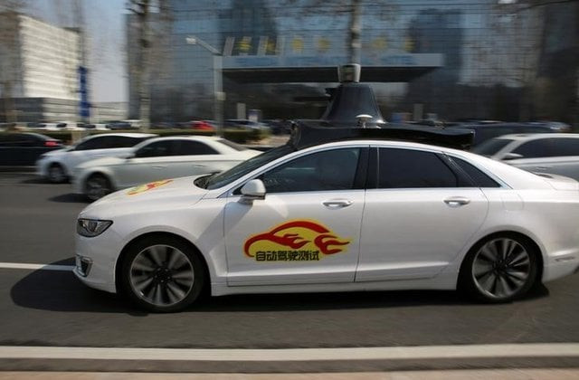 baidu 039 s apollo autonomous cars are seen during a public road test for self driving vehicles in beijing china march 22 2018 photo reuters baidu 039 s apollo autonomous cars are seen during a public road test for self driving vehicles in beijing china march 22 2018 photo reuters