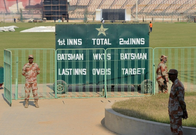 guarded optimism while karachi is eager to witness its first major game in nine years many fear that even the smallest of security lapses may spell the end of cricket in the country for a long while photo afp guarded optimism while karachi is eager to witness its first major game in nine years many fear that even the smallest of security lapses may spell the end of cricket in the country for a long while photo afp