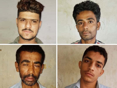 four drug peddlers held arms recovered in karachi raids four drug peddlers held arms recovered in karachi raids