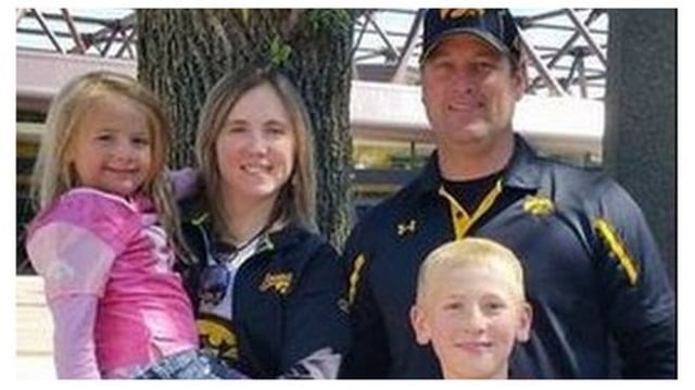 the sharp family kevin 41 r amy 38 l sterling 12 and daughter adrianna seven were all found dead the condominium in mexico photo courtesy bbc cbc news