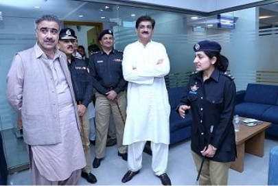 cm inaugurates sindh s first police facilitation centre in hyderabad cm inaugurates sindh s first police facilitation centre in hyderabad