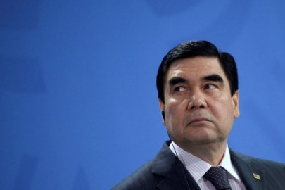 pro government candidates in election for rubber stamp turkmen parliament