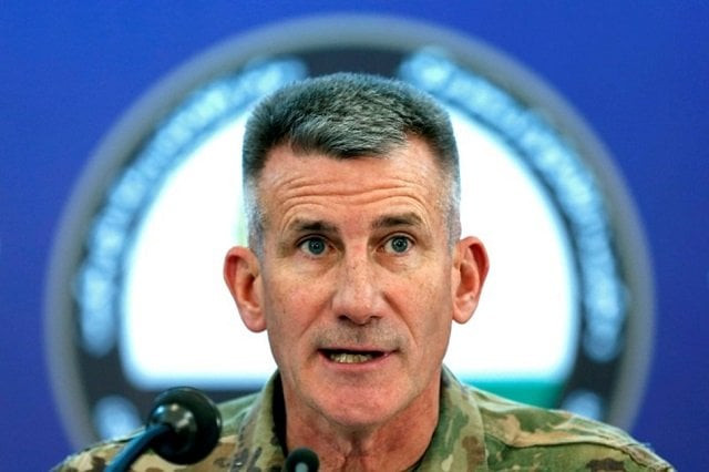 us army general john nicholson speaks during a news conference in kabul afghanistan november 20 2017 photo reuters file us army general john nicholson speaks during a news conference in kabul afghanistan november 20 2017 photo reuters file