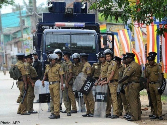 19 people have been arrested in connection with the weekend riots and the authorities were looking for more suspects photo afp