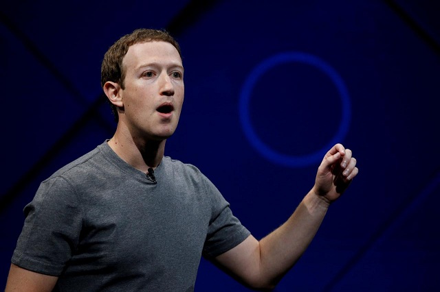 facebook founder and ceo mark zuckerberg speaks on stage during the annual facebook f8 developers conference in san jose california us april 18 2017 photo reuters