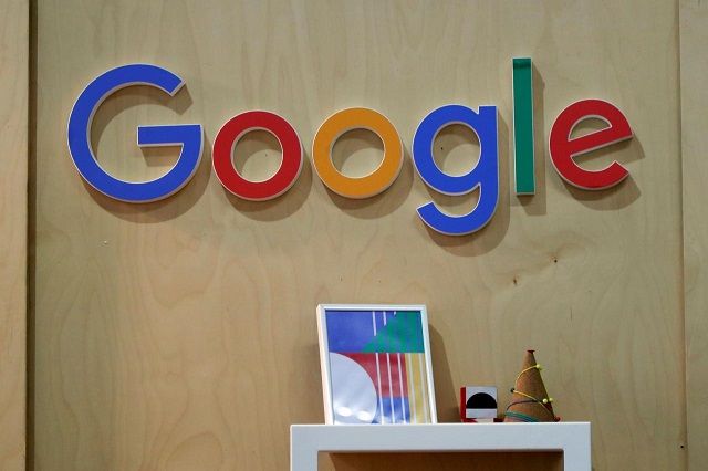 the google logo is seen at the young entrepreneurs fair in paris france february 7 2018 photo reuters