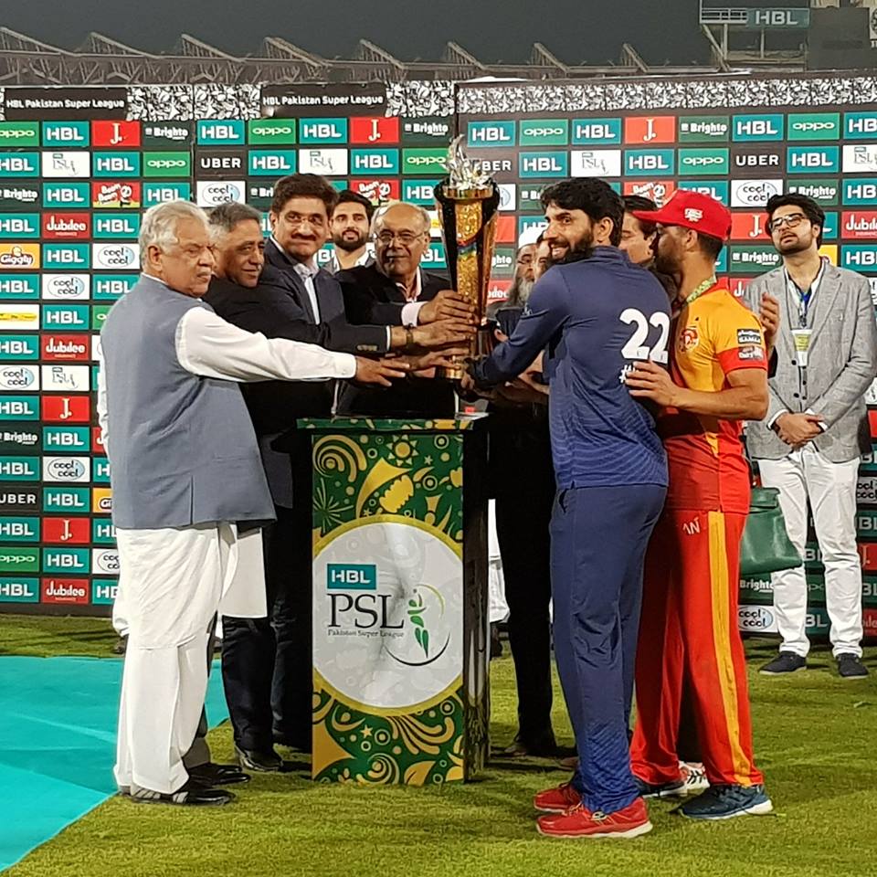 islamabad united became the first psl franchise to win the tournament twice having also been the first team to win the tournament photo courtesy psl