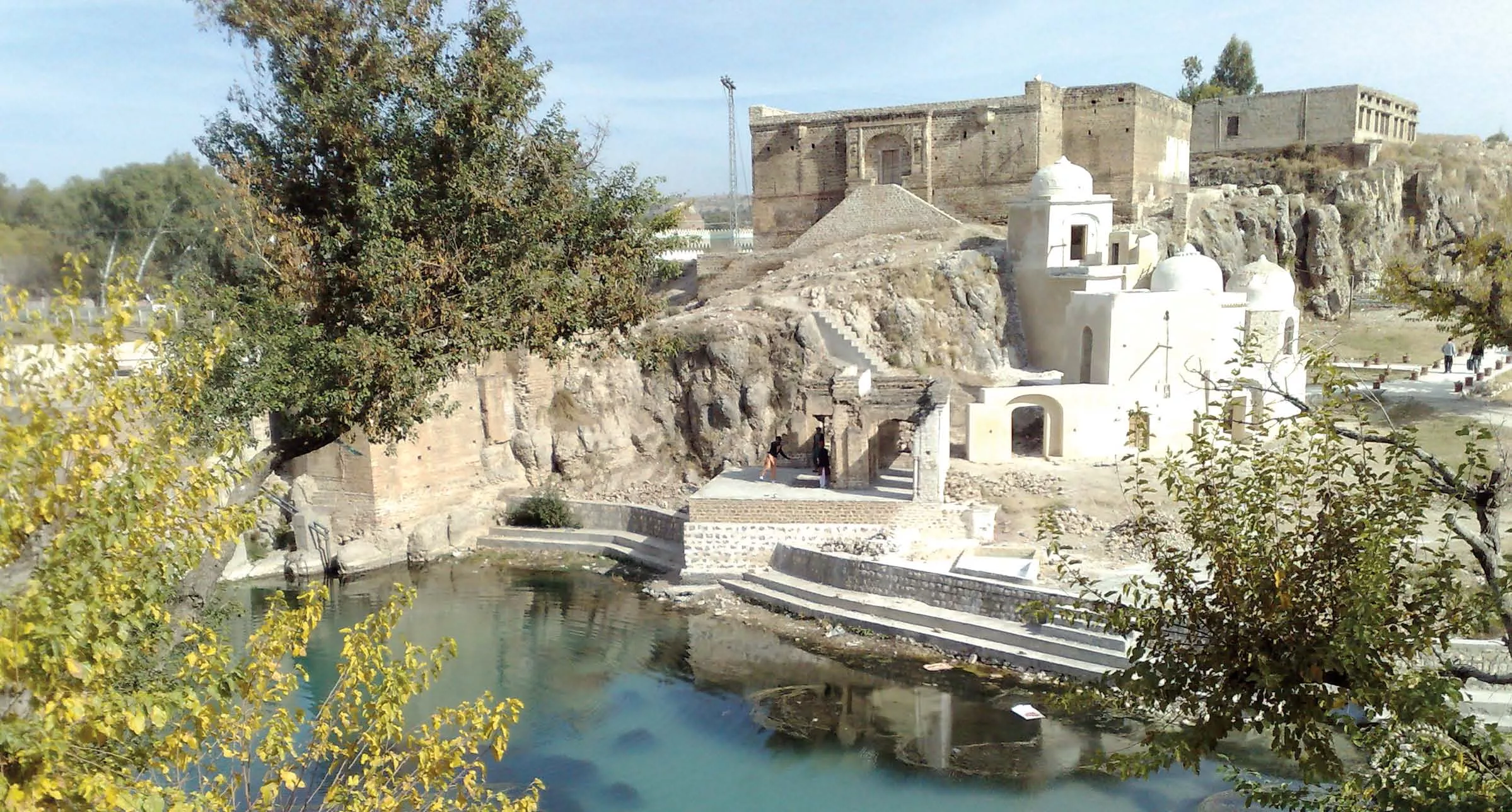 a view of katas raj temple in chakwal photo file a view of katas raj temple in chakwal photo file