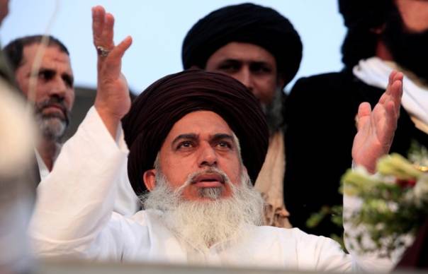 khadim hussain rizvi photo reuters