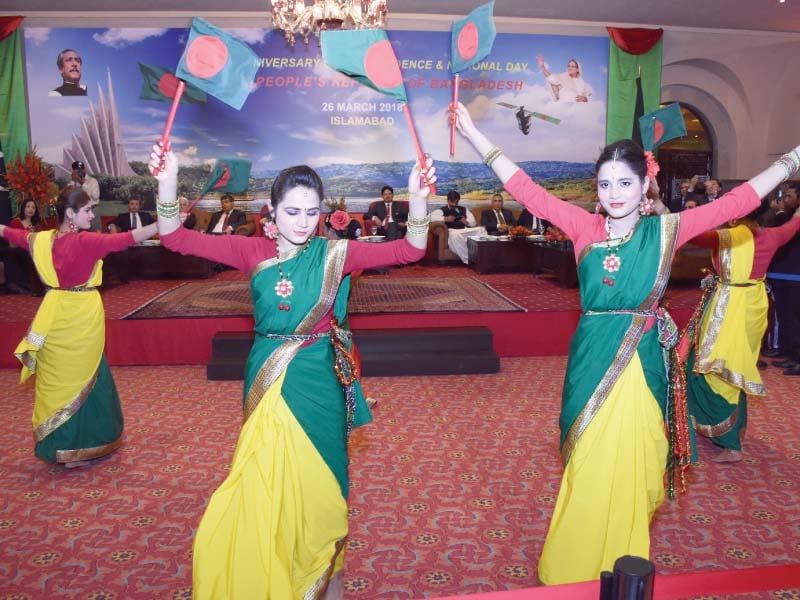 bangladeshi dancers perform at a local hotel to mark the national day of bangladesh photo express