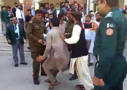 two gunned down in rawalpindi s judicial complex firing