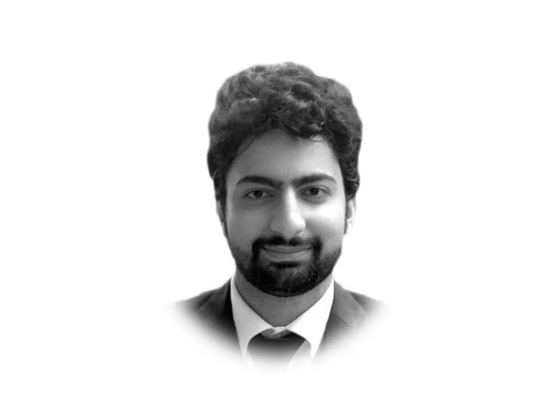 the writer is a lawyer formerly practising and teaching law in lahore and currently based in singapore he holds an llm from new york university where he was a hauser global scholar he tweets hniaziii