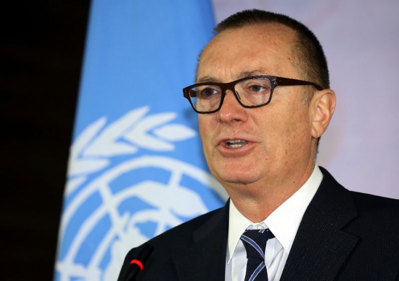 un under secretary general for political affairs jeffrey feltman said quot i do leave here concerned about making sure that we maintain in addition to the excellent leadership we have that we maintain member state support quot photo afp