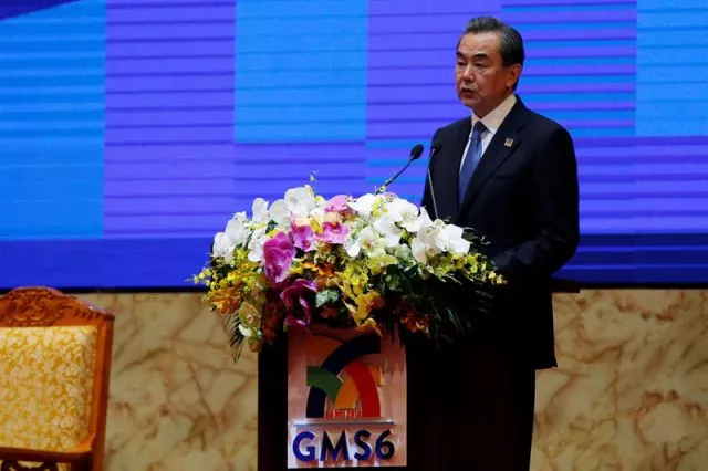 china 039 s state councillor and foreign minister wang yi speaks at a business conference as part of the greater mekong subregion summit in hanoi vietnam photo reuters china 039 s state councillor and foreign minister wang yi speaks at a business conference as part of the greater mekong subregion summit in hanoi vietnam photo reuters