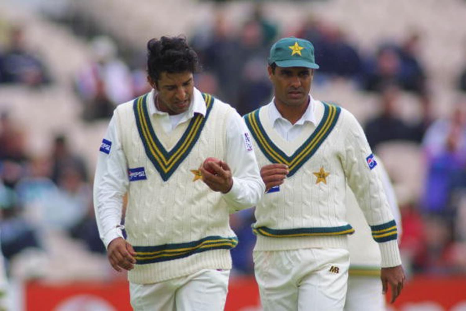 wasim akram and waqar younis photo file photo