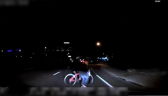 a still frame taken from video released march 21 2018 shows the exterior view of the self driving uber vehicle leading up to the fatal collision in tempe arizona us on march 18 2018 photo reuters