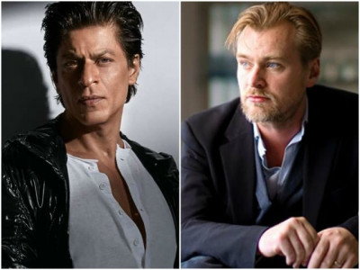 srk shares his fanboy moment with christopher nolan srk shares his fanboy moment with christopher nolan