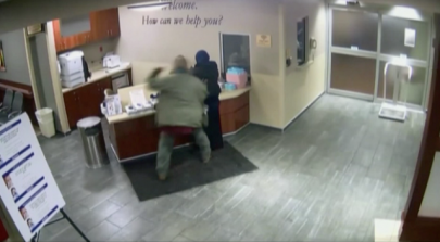 young woman in hijab attacked by man at us hospital