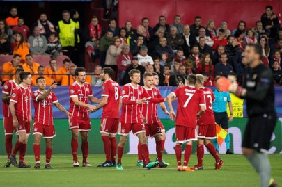 alcantara s header leads bayern to victory over sevilla alcantara s header leads bayern to victory over sevilla