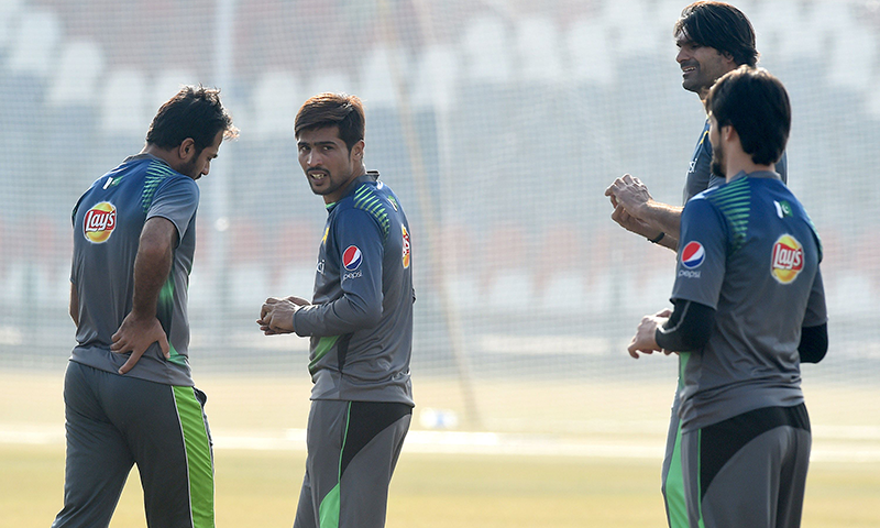 pakistan s management has made it clear that unfit players will not be included in the squad photo afp