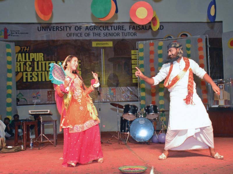 students participate in a dance competition during the festival photo uaf