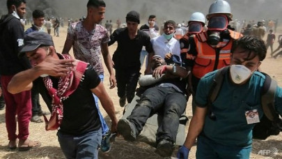 seven palestinians killed as new clashes erupt along gaza border seven palestinians killed as new clashes erupt along gaza border