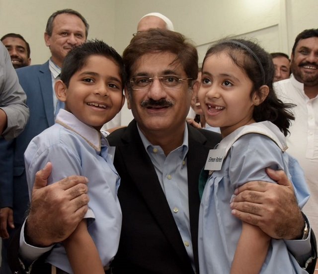 cm murad ali shah says the young students at dcto school are also good at mathematics science and history photo express