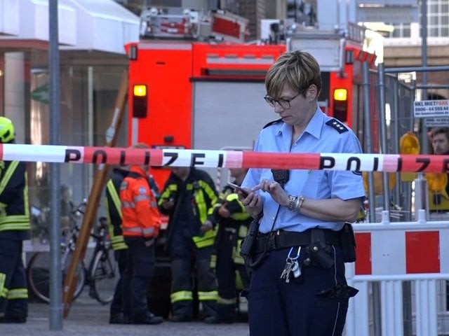 police block a street near a place where a vehicle drove into a group of people killing several and injured many in muenster germany april 7 2018 photo reuters police block a street near a place where a vehicle drove into a group of people killing several and injured many in muenster germany april 7 2018 photo reuters