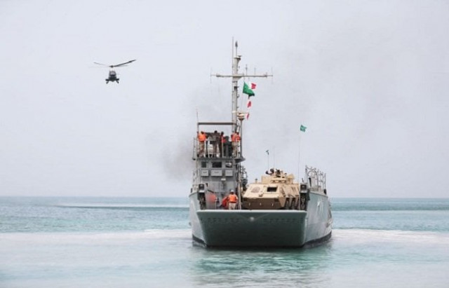 the joint gulf shied 1 drill photo courtesy saudi government