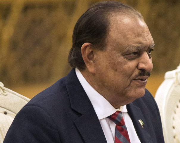 president mamnoon hussain photo afp president mamnoon hussain photo afp