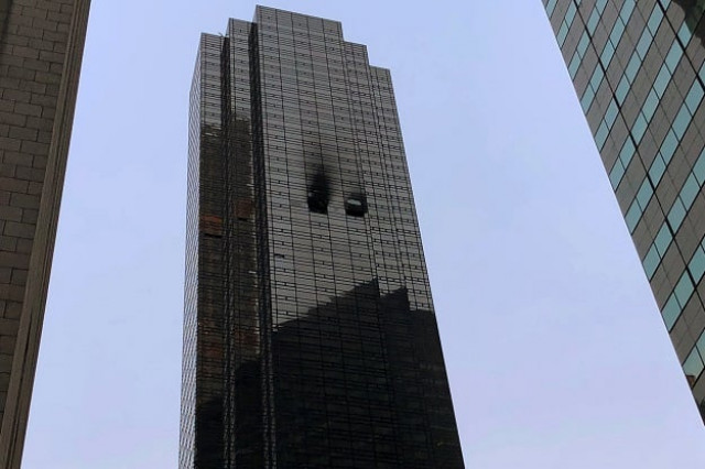 a residential unit is pictured following a fire at trump tower in the manhattan borough of new york city new york u s april 7 2018 photo reuters a residential unit is pictured following a fire at trump tower in the manhattan borough of new york city new york u s april 7 2018 photo reuters