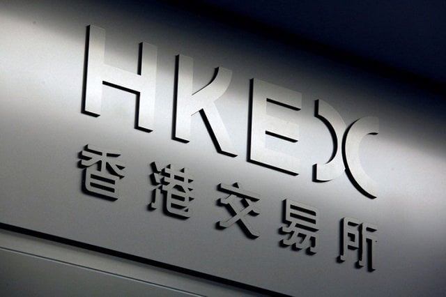 the name of hong kong exchanges and clearing limited is displayed at the entrance in hong kong china january 24 2018 photo reuters the name of hong kong exchanges and clearing limited is displayed at the entrance in hong kong china january 24 2018 photo reuters