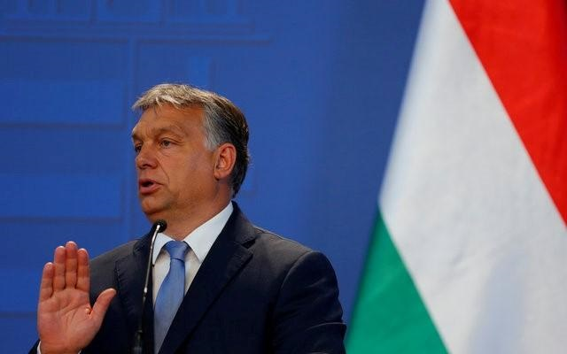 right wing hungarian prime minister victor orban secured a third term in office after a staggering victory in sunday 039 s elections