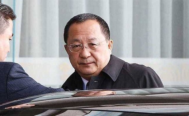 ri yong ho 039 s visit comes ahead of planned nuclear summits between north and south korea and the us photo courtesy firenews