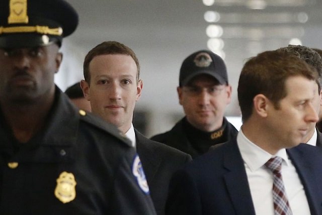 facebook ceo mark zuckerberg arrives for a meeting with senator bill nelson d fl on capitol hill in washington us april 9 2018 photo reuters