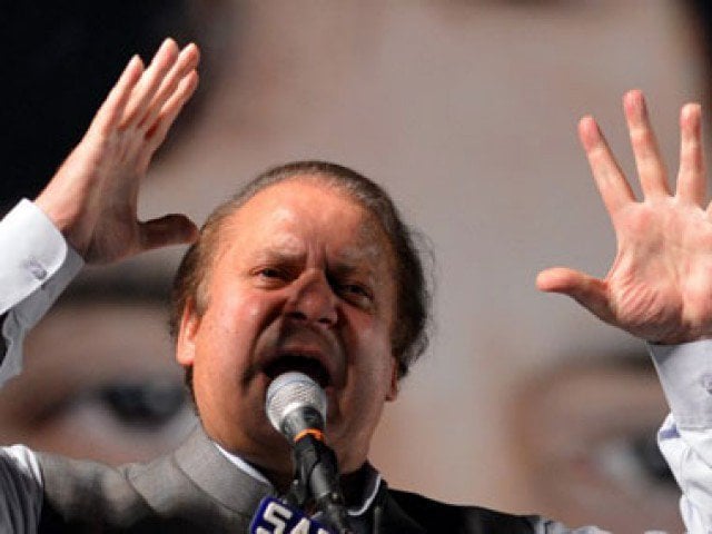 audience could not decide if they should raise the hands or to keep them down in response to nawaz sharif 039 s questions photo afp file