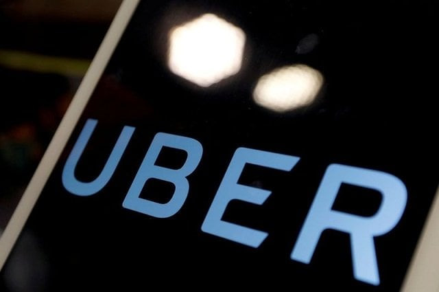 the logo of uber is seen on an ipad during a news conference to announce uber resumes ride hailing service in taipei taiwan april 13 2017 photo reuters the logo of uber is seen on an ipad during a news conference to announce uber resumes ride hailing service in taipei taiwan april 13 2017 photo reuters