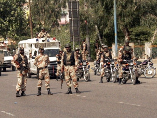 sindh rangers to continue their current role in the city for an additional 3 months photo express sindh rangers to continue their current role in the city for an additional 3 months photo express