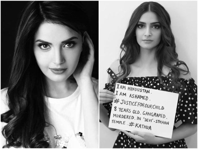 pakistani indian celebrities come together for justiceforasifa