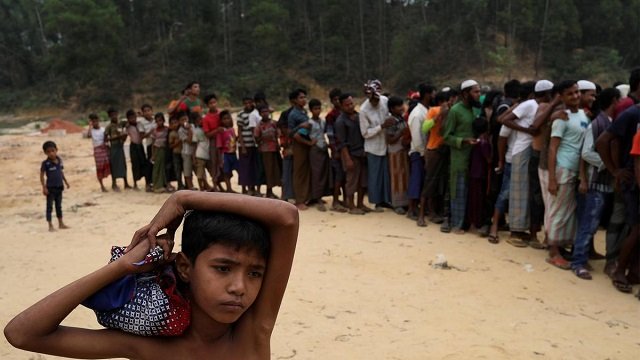 first rohingya family repatriated to myanmar government