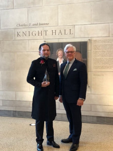 pakistani american honoured as distinguished alumni at washington university