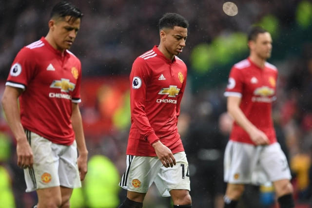 manchester united 039 s english midfielder jesse lingard c walks off after the english premier league football match between manchester united and west bomwich albion at old trafford in manchester north west england on april 15 2018 manchester city were crowned premier league champions on sunday as manchester united crashed to a shock 1 0 defeat against west bromwich albion photo afp manchester united 039 s english midfielder jesse lingard c walks off after the english premier league football match between manchester united and west bomwich albion at old trafford in manchester north west england on april 15 2018 manchester city were crowned premier league champions on sunday as manchester united crashed to a shock 1 0 defeat against west bromwich albion photo afp