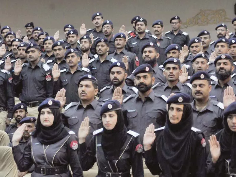 inducted officials take oath at sihala police training college photo nni inducted officials take oath at sihala police training college photo nni