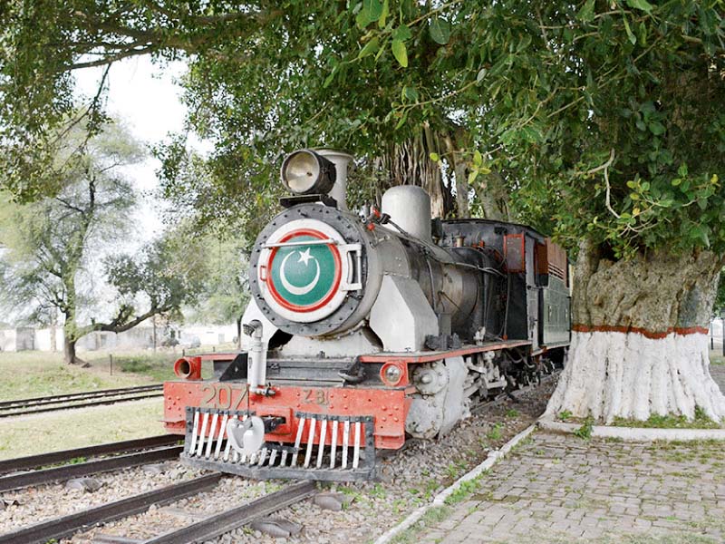 different views of railways heritage museum in golra photo express