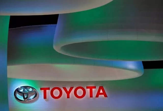 toyota 039 s logo is pictured at the 45th tokyo motor show in tokyo japan october 27 2017 photo reuters toyota 039 s logo is pictured at the 45th tokyo motor show in tokyo japan october 27 2017 photo reuters
