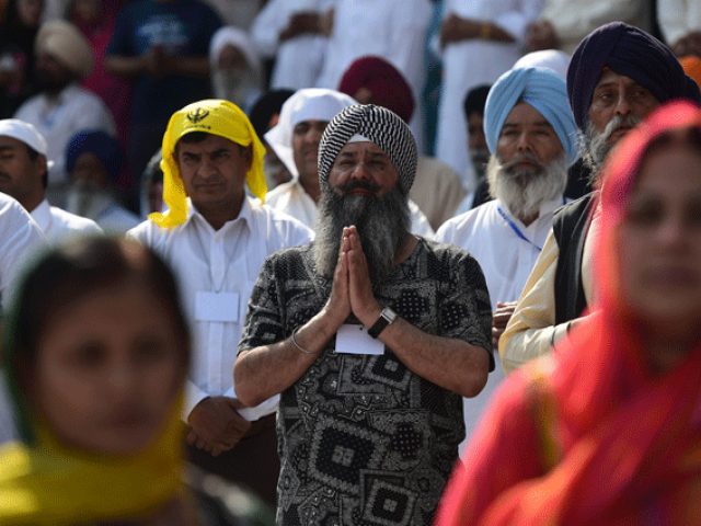 sikh pilgrims gather in prayer at the gurdwara panja sahib one of sikhism 039 s most holy places photo afp sikh pilgrims gather in prayer at the gurdwara panja sahib one of sikhism 039 s most holy places photo afp