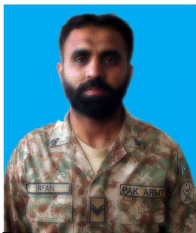 lance havaldar irfan ali photo ispr lance havaldar irfan ali photo ispr