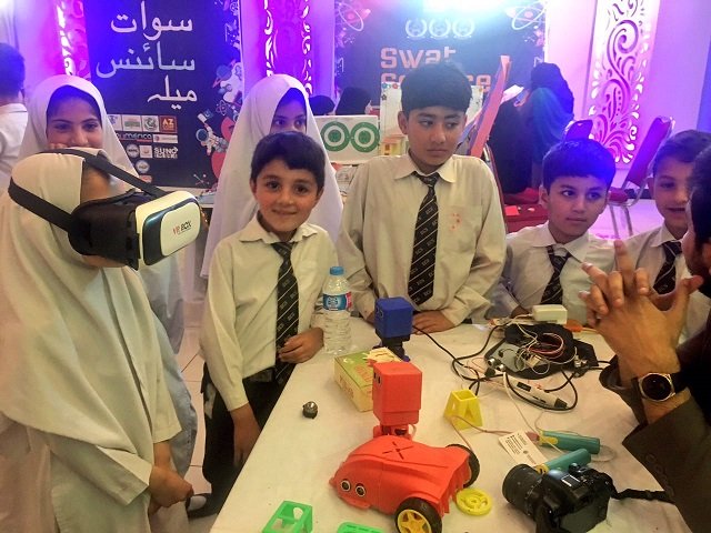 students showcase creative talent at swat science festival