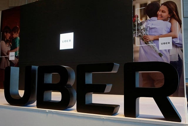 the logo of uber is pictured during the presentation of their new security measures in mexico city mexico april 10 2018 photo reuters the logo of uber is pictured during the presentation of their new security measures in mexico city mexico april 10 2018 photo reuters