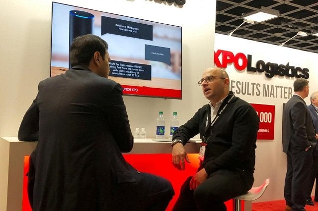 xpo chief information officer mario harik c discusses shipping at a conference in atlanta georgia us april 18 2018 photo reuters xpo chief information officer mario harik c discusses shipping at a conference in atlanta georgia us april 18 2018 photo reuters